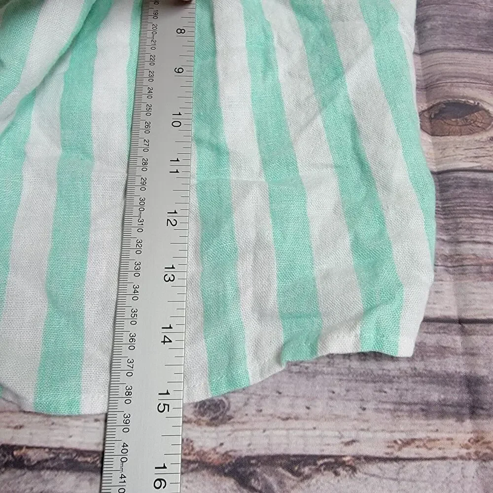 Stoney Clover Lane X Target Green Striped Tie Strap Tank Top Size Medium - Picture 4 of 9